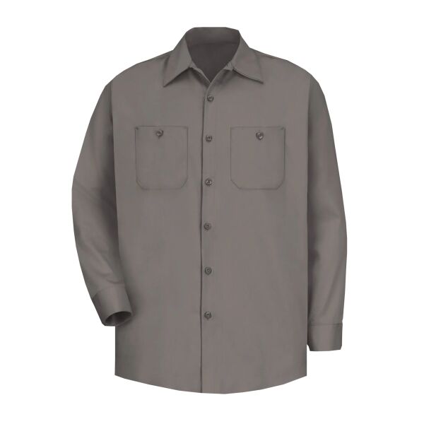 Long Sleeve Wrinkle Resistant Cotton Shirt Thumbnail