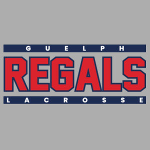Guelph Regals Lacrosse Collegiate - Next Level Women's Heavyweight Boxy T-Shirt Design