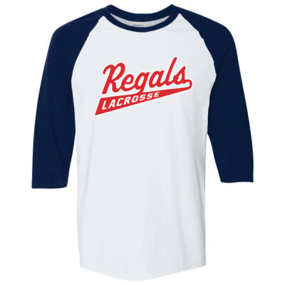 Guelph Regals Lacrosse - Adult Heavy Cotton™ 3/4-Raglan Sleeve T-Shirt Thumbnail