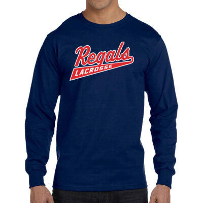 Guelph Regals Lacrosse - Gildan DryBlend® 50/50 Long Sleeve T-Shirt Thumbnail